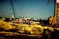 Gruppenfoto mit Grube