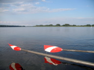 Auf dem Woblitzsee NO