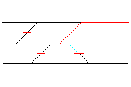 Gemeinsam isolierte Weiche