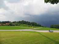 Gewitter über Rosenheim